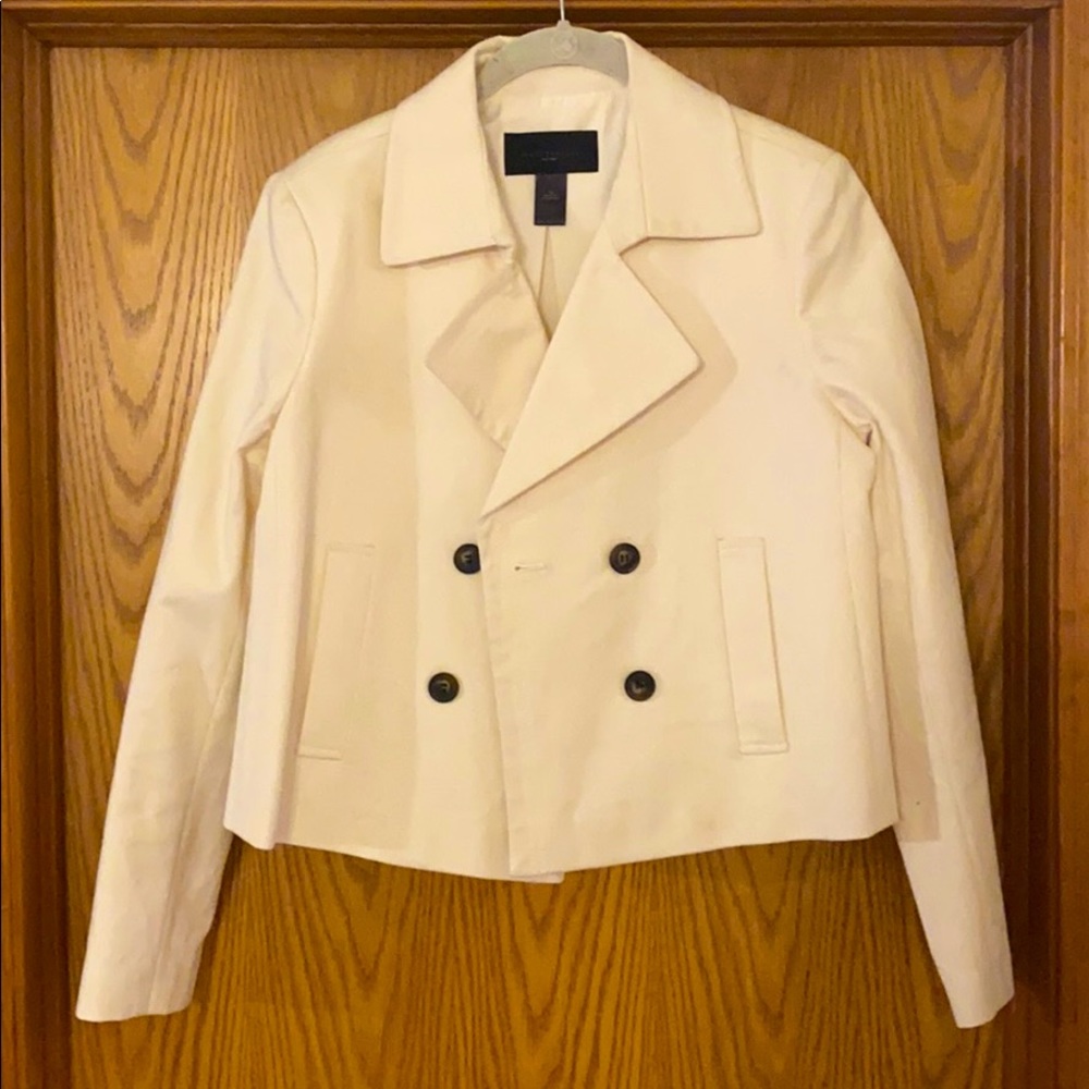 Cropped White Jacket